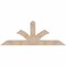 Ekena Millwork Richland Smooth Timber Gable Bracket, Douglas Fir, 72"W x 27"H x 5 1/2"D x 5 1/2"F, 9/12 Pitch GBW072X27X0606RIC00SDF - alternate 1